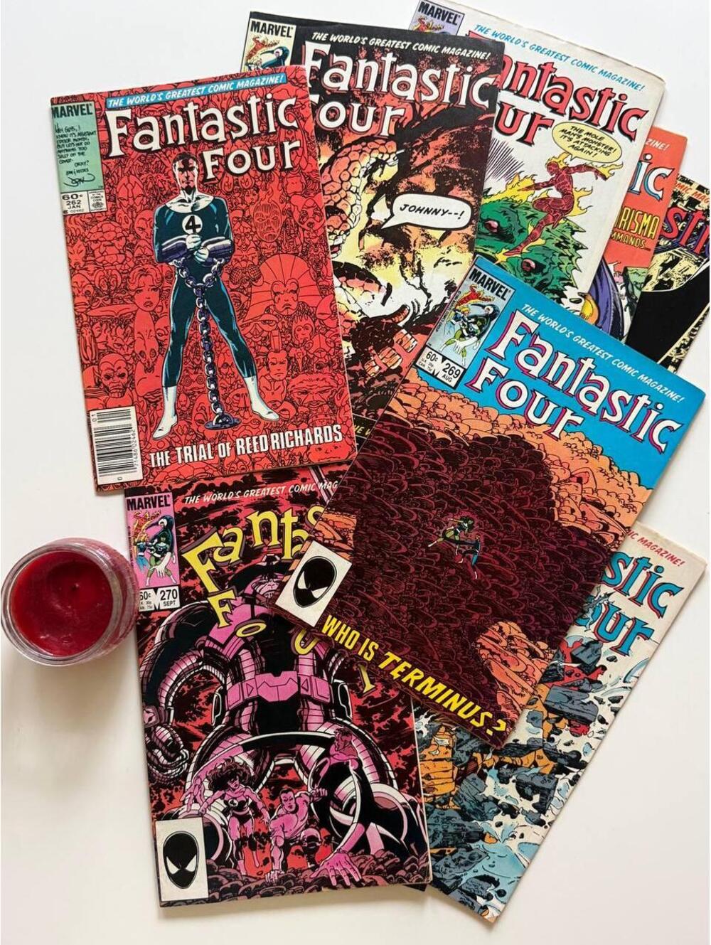 Fantastic Four Comic Book Lot of 11 |  Galactus, She-Hulk & Doctor Doom | Byrne